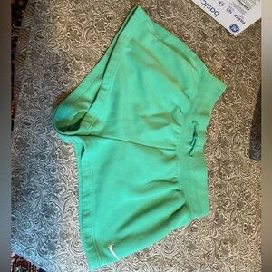 Nike Green Athletic Shorts Performance Fit